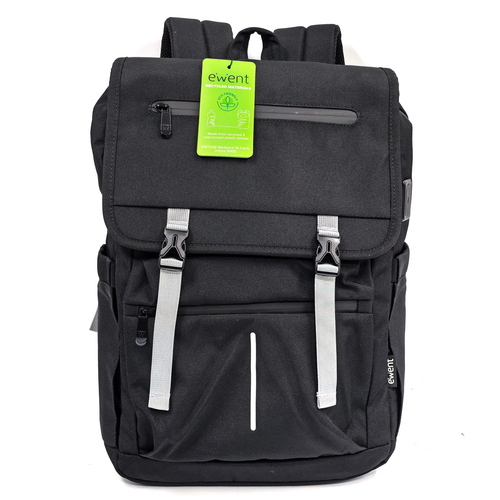 MOCHILA 16.1" EWENT OXFORD 900D VINTAGE PRETA