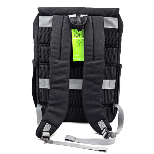 MOCHILA 16.1" EWENT OXFORD 900D VINTAGE PRETA