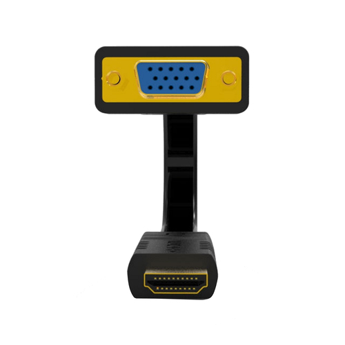 CABO ADAPTADOR HDMI (M) PARA VGA (F) 0.20MT FHD EWENT PRETO