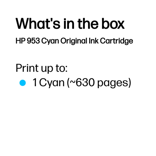 HPI TH 953 F6U12AE CYAN OJ8710/8720 *