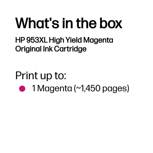 HPI TH 953XL B3P20A OJPRO 7700 / 8200 / 8700 MAGENTA