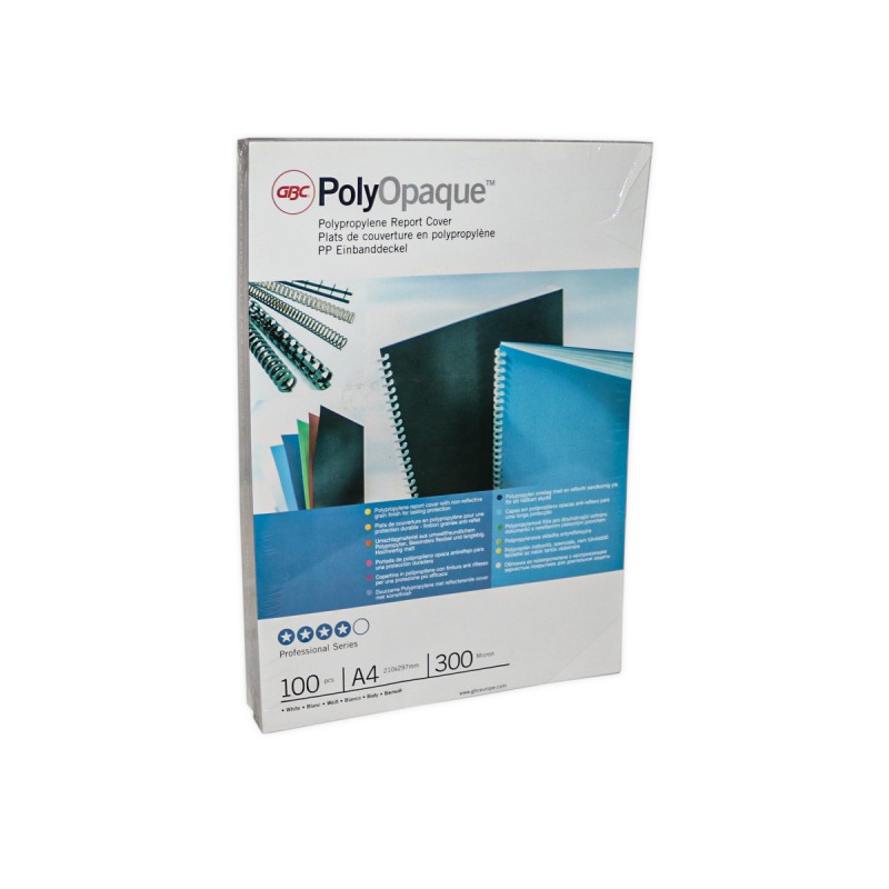 ME CAPA ENCAD. POLYCLEARVIEW A4 POLIPROPILENO 300 MICRO BRANCA