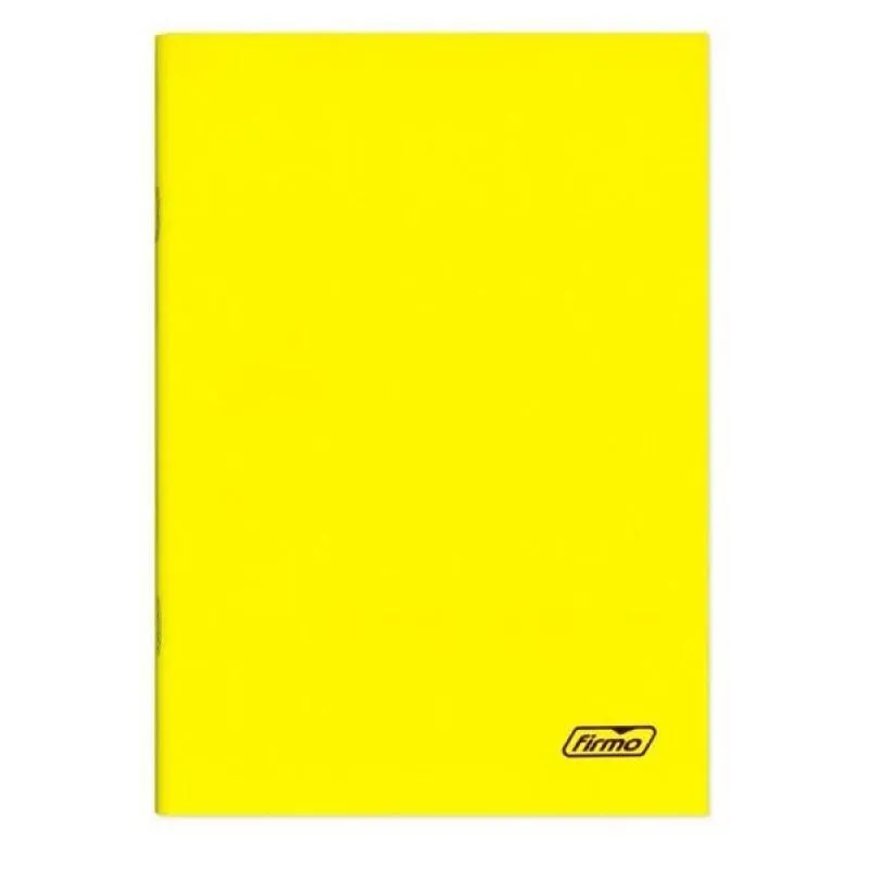 GENÉRICO ME CAD. AGRAF.A4 CAPA AMARELO SPRING 60FLS PAUT.