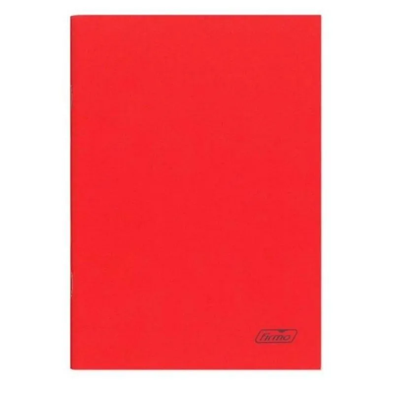 GENÉRICO ME CAD. AGRAF.A4 CAPA VERMELHO SPRING 60FLS PAUT.