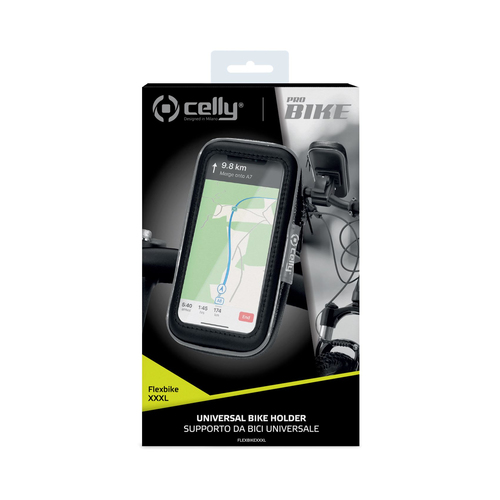 BOLSA TELEMOVEL CELLY FLEXBIKE XXXL PRETA