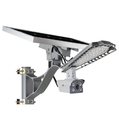 WINTECH LUMINARIA LED EXTERIOR 60W + CAMERA VIGILANCIA 4G
