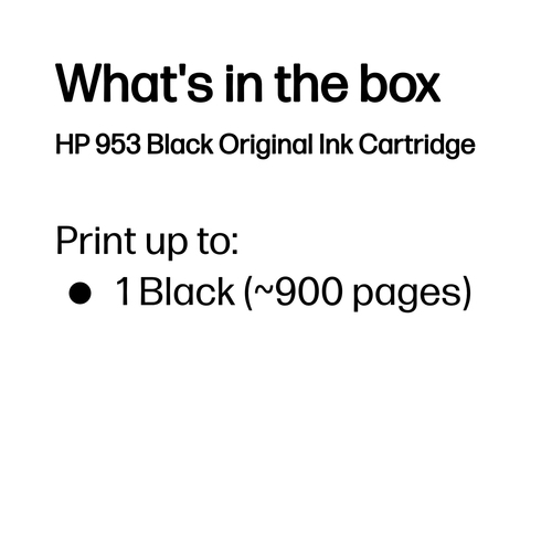 HPI TH 953 L0S58AE PRETO OJ8710/8720 *
