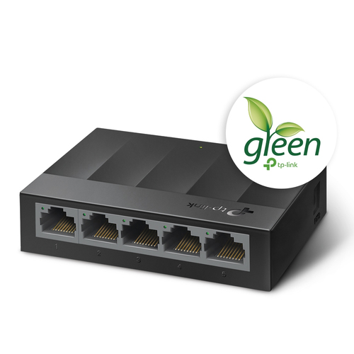 SWITCH 5 TP-LINK 10/100/1000 SEM GESTÃO RJ45 DESKTOP