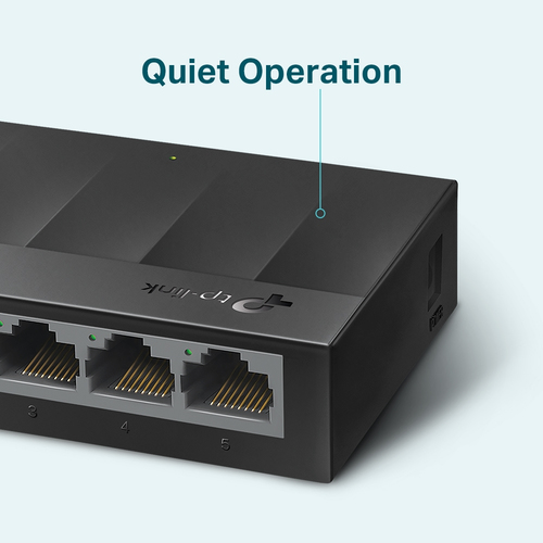 SWITCH 5 TP-LINK 10/100/1000 SEM GESTÃO RJ45 DESKTOP