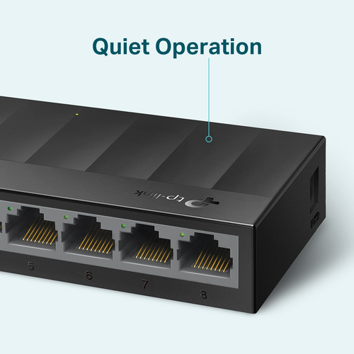 SWITCH 8 TP-LINK 10/100/1000 SEM GESTÃO RJ45 DESKTOP
