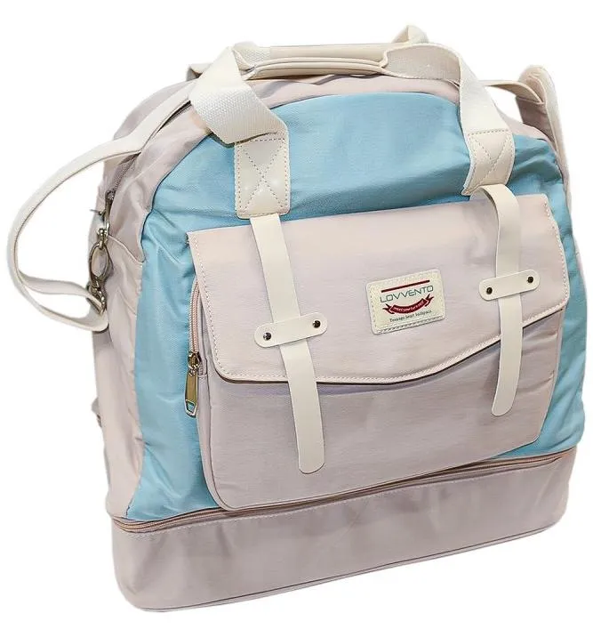 KINGSLONG BOLSA SACOLA LOVVENTO LVM230265GRBL CINZA/AZUL