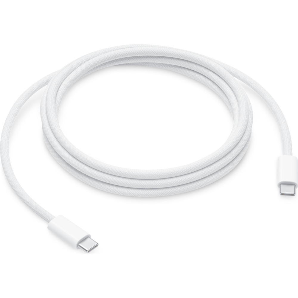 CABO USB-C (M) PARA USB-C (M) 2MT 240W DADOS/CARGA APPLE BRANCO