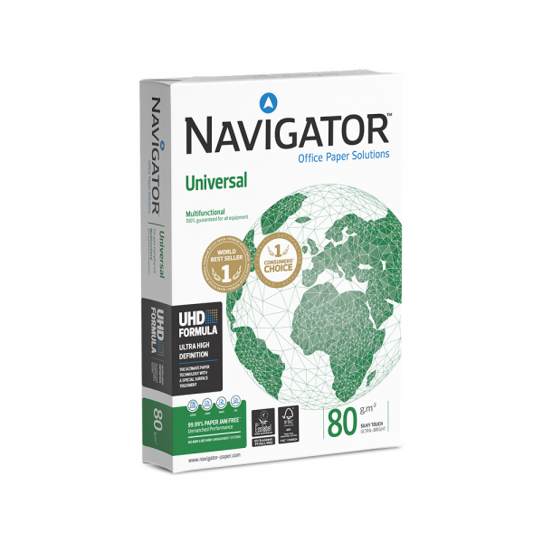 PAPEL FOTOCOPIA A3 NAVIGATOR 80G BRANCO
