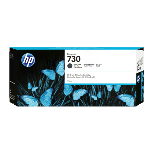 HPI TH 730 P2V71A PRETO MATTE PLOT T1600 / T1700 / T2600 300ML