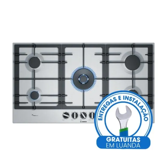 GD B-IN PLACA BOSCH 90CM GAS SERIE 6 INOX 5P