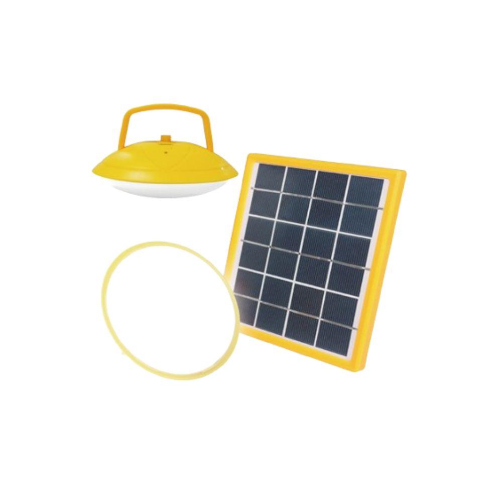 PAINEL SOLAR COM BATERIA 3W/6V POLY CRISTALINO