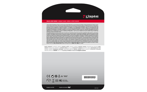 DISCO DURO INTERNO KINGSTON A400 960GB SSD 2.5" 7MM DESKTOP/PORTÁTEIS 500 MB/S SATA III (6 GB/S)