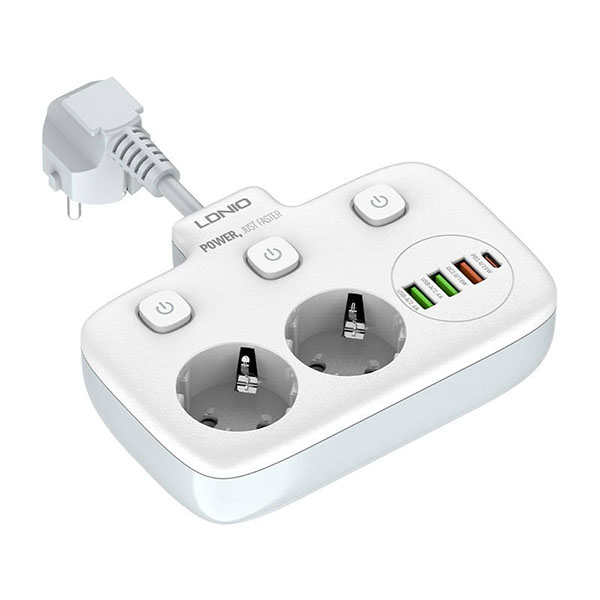 BLOCO TOM. LDNIO 2WAY. / 3XUSB / USB-C