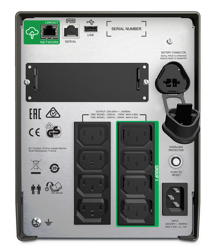 UPS APC 1500 VA LINE-INT TORRE SMART SMT SMARTCONNECT