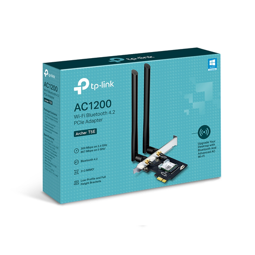 WIFI PLACA PCI TP-LINK AC1200 2XANTENAS BLUETOOTH 4.2 ARCHER T5E