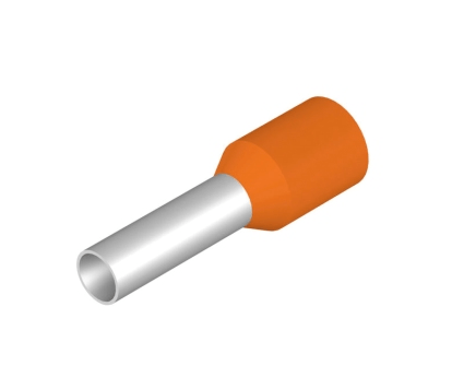Ponteira Isolada 4mm Laranja (1/100)