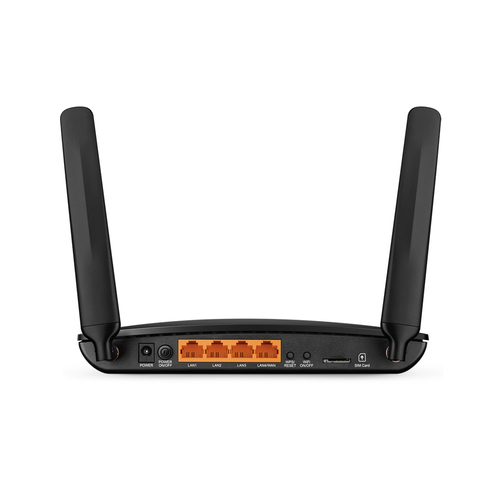 ROUTER TP-LINK WIFI 4G LTE 300MBPS N 3X10/100MBPS LAN PORTS, 1X10/100MBPS LAN/WAN PORT, 1 MICRO SIM CARD SLOT TL-MR150