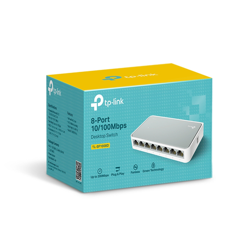 SWITCH 8 TP-LINK 10/100 EASY SMART
