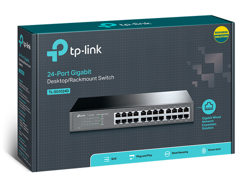 SWITCH 24 TP-LINK 10/100/1000 DESKTOP/RACKMOUNT