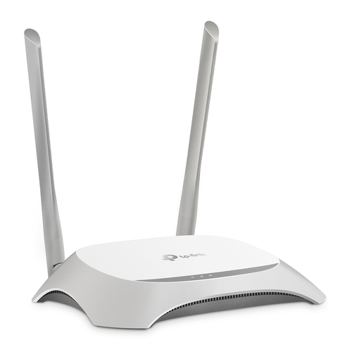 ROUTER TP-LINK WIFI 300MBPS N 2× ANTENAS FIXAS/1×10/100 MBPS WAN PORT/4×10/100 MBPS LAN PORTS TL-WR840N