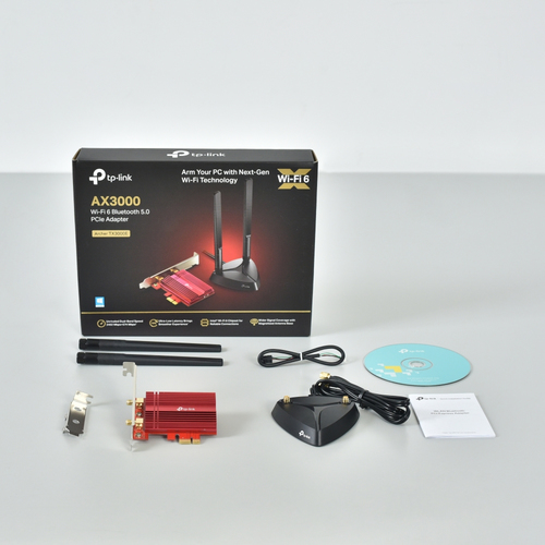 WIFI PLACA PCI TP-LINK AX3000 2X5DBI ANTENAS BLUETOOTH 5.0 ARCHER TX3000E