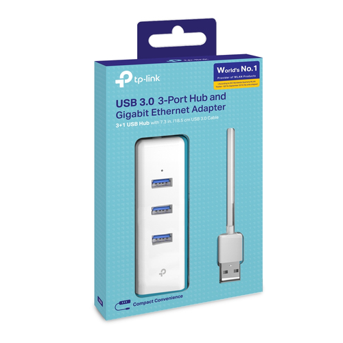 TP-LINK USB 3.0 TO GIGABIT ETHERNET NETWORK ADAPTER UE330