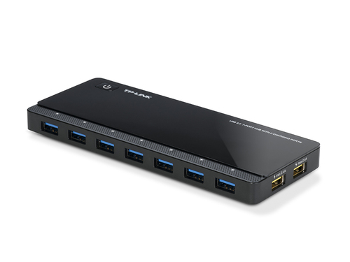 HUB TP-LINK USB 3.0 7-PORT COM 2 PORTAS DE CARREGAMENTO UH720