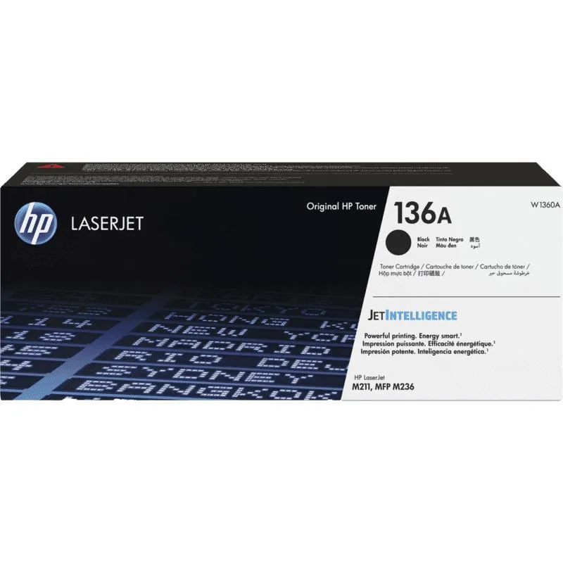 HPI TO HP W1360A M236 PRETO A2 TONNERS