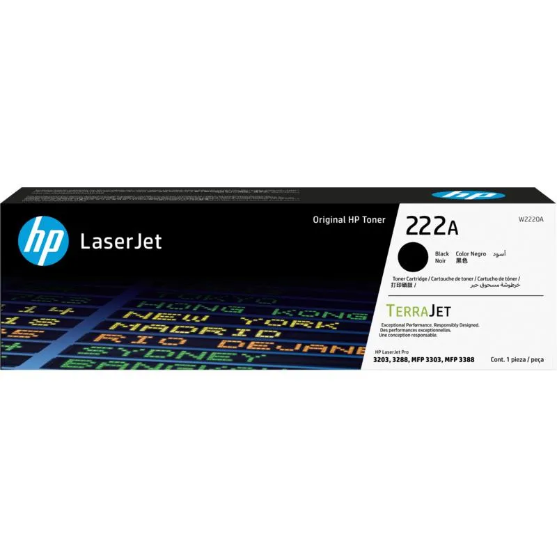 HPI TO HP W2220A 222A PRETO LJ3203/3288/MFP3303/3388 (1,300 PAGS)