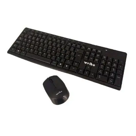 TECLADO + MOUSE WINTECH MULTIMÉDIA WIRELESS/DONGLE USB PT PRETO