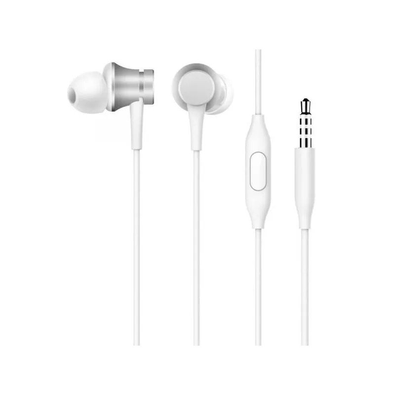 IN-EAR XIAOMI MI BASIC SILVER/BRANCO